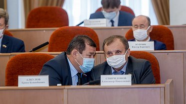 Заседание Законодательного Собрания Оренбургской области
